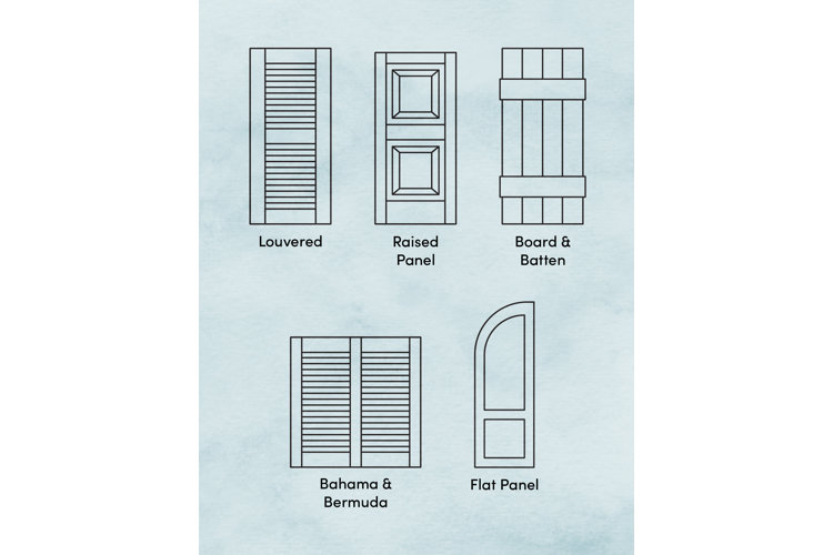 Types of Exterior Shutters How to Choose the Right Ones Wayfair
